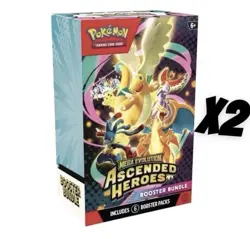 Pokemon Mega Evolution Ascended Heroes Booster Bundle Boxes (2x Boxes) PRESALE - Image 2