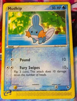 2003 Pokemon EX Ruby & Sapphire Mudkip #60/109 - Image 1