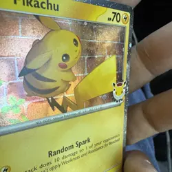 Pokemon Pikachu 051/162 TEF Promo Stamped Holo Basic - Image 3