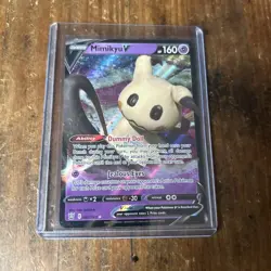 Pokemon Mimikyu V Ultra Rare Full Art Holo Swsh09: Brilliant Stars 068/172 160HP - Image 1