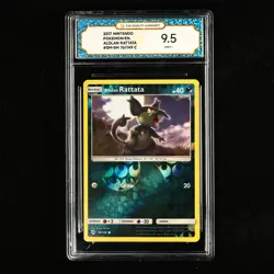 TQG 9.5 MINT+ 2017 Pokemon ENG Alolan Rattata 76/149 C - Image 2