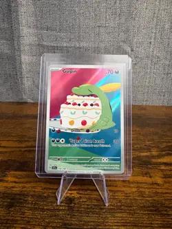 ENG Pokemon TCG – Gulpin (154/142) ILLUSTRATION RARE NM/M Pack Fresh - Image 1