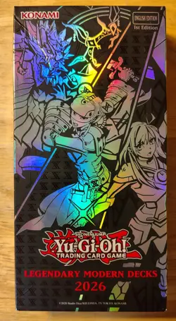 Yugioh Legendary Modern Decks 2026 Brand New Factory Sealed - Image 1