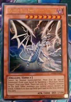 Yugioh Malefic Blue-Eyes White Dragon DPKB-EN023 Unlimited NM ULTRA - Image 1