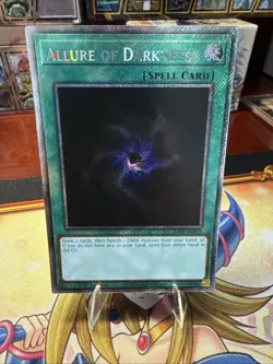 Yu-Gi-Oh! Allure of Darkness (Platinum Secret Rare) RA03-EN055 1st Edition - Image 1