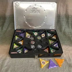 Yu-gi-oh GX Collectors Tin 2004 With Battle Triangles & Medals (Incomplete) - Image 1