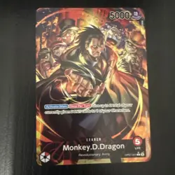 Monkey.D.Dragon OP07-001 Alt Art Leader - 500 Years - One Piece TCG English - NM - Image 1