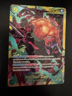 Roronoa Zoro - OP06-118 SEC - One Piece TCG English - Image 1