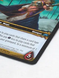 World Of Warcraft TCG Jaina, Lady Of Theramore Icecrown Rare Card 104/220 - Image 4