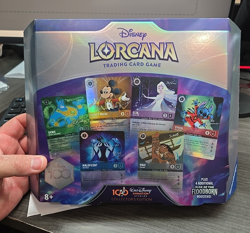 Lorcana Rise of the Floodborn - Disney 100 Collector's Edition Gift Set - SEALED - Image 1