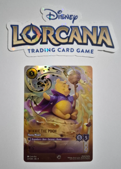 Disney Lorcana Fabled Enchanted Winnie the Pooh Hunny Wizard English Rare - Image 1