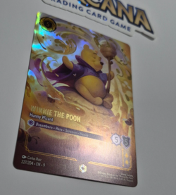 Disney Lorcana Fabled Enchanted Winnie the Pooh Hunny Wizard English Rare - Image 2