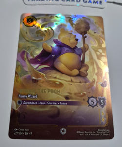 Disney Lorcana Fabled Enchanted Winnie the Pooh Hunny Wizard English Rare - Image 3