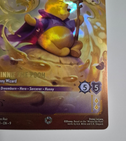 Disney Lorcana Fabled Enchanted Winnie the Pooh Hunny Wizard English Rare - Image 5