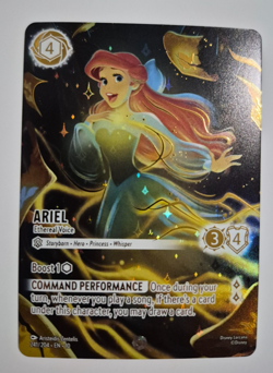 Disney Lorcana Whispers Iconic Ariel Ethereal Voice English Rare - Image 3