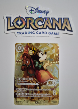 Disney Lorcana Fabled Iconic Minnie Mouse Sweetheart Princess English Rare - Image 1