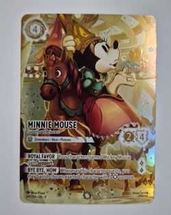 Disney Lorcana Fabled Iconic Minnie Mouse Sweetheart Princess English Rare - Image 3