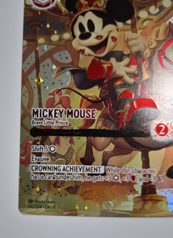 Disney Lorcana Fabled Iconic Mickey Mouse Brave Little Prince BLP English Rare - Image 3