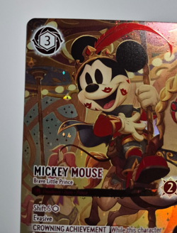 Disney Lorcana Fabled Iconic Mickey Mouse Brave Little Prince BLP English Rare - Image 5