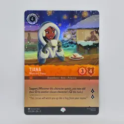 Tiana Warm and Happy 205/204 EPIC Disney Lorcana Winterspell (FOIL) - Image 1