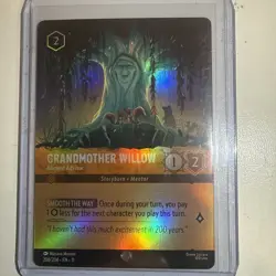 J4 Disney Lorcana Winterspell Grandmother Willow Ancient Advisor Epic (206/204) - Image 1
