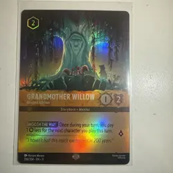 J4 Disney Lorcana Winterspell Grandmother Willow Ancient Advisor Epic (206/204) - Image 2