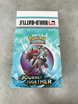Pokemon Journey Together Build And Battle Display Case Sealed Rare Promo New - Image 2