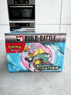 Pokemon Journey Together Build And Battle Display Case Sealed Rare Promo New - Image 3