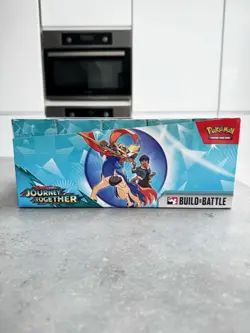 Pokemon Journey Together Build And Battle Display Case Sealed Rare Promo New - Image 5