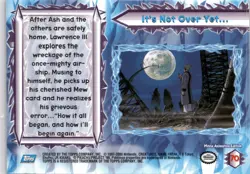 2000 Topps Pokemon The Movie 2000 #70 it's Not Over Yet... - Image 2