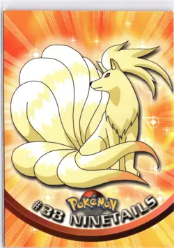 Topps Pokemon TV Animation Edition Series 1 #38 Ninetales - Image 1