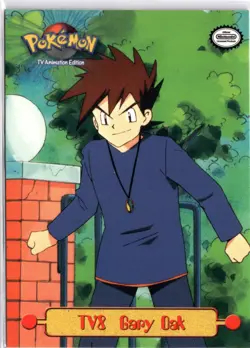 Topps Pokemon TV Animation Edition Series 1 TV8 Gary Oak - Image 1
