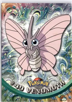 Topps Pokemon TV Animation Edition Series 1 #49 Venomoth - Image 1