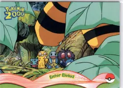 2000 Topps Pokemon The Movie 2000 #4 Enter Elekid - Image 1