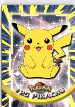 Topps Pokemon TV Animation Edition Series 1 #25 Pikachu - Image 1