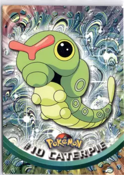 Topps Pokemon TV Animation Edition Series 1 #10 Caterpie - Image 1