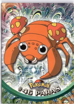 Topps Pokemon TV Animation Edition Series 1 #46 Paras - Image 1