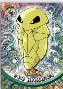 Topps Pokemon TV Animation Edition Series 1 #14 Kakuna - Image 1