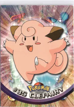 Topps Chrome Pokemon #35 Clefairy - Image 1