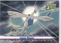2000 Topps Pokemon The Movie 2000 #64 Lugia Rises! - Image 1