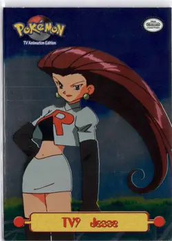 Topps Pokemon TV Animation Edition Series 1 "TV9 Jesse" FOIL - Image 1