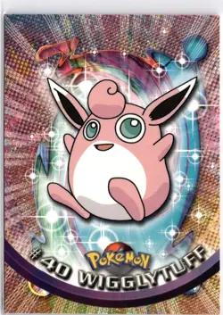 Topps Pokemon TV Animation Edition Series 1 #40 Wigglytuff - Image 1