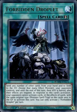 Forbidden Droplet - Ultra Rare 1st Edition BLMM-EN171 - NM - YuGiOh - Image 1