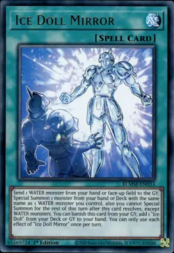 Ice Doll Mirror - Ultra Rare 1st Edition BLMM-EN033 - NM - YuGiOh - Image 1