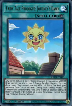 Fairy Tale Prologue: Journey's Dawn - Ultra Rare 1st Ed BLMM-EN036 - NM - YuGiOh - Image 1