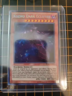 Kozmo Dark Eclipser BOSH-EN085 Secret Rare YuGiOh! TCG NM With Top Loader - Image 1