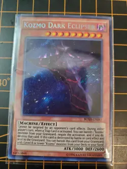 Kozmo Dark Eclipser BOSH-EN085 Secret Rare YuGiOh! TCG NM With Top Loader - Image 2
