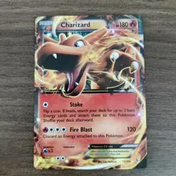Charizard EX 11/106 - LP ULTRA RARE XY Flashfire - 2014 Pokemon TCG Card - Image 1