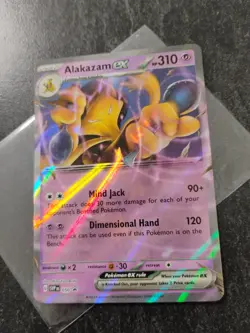 2023 Alakazam EX 050 Scarlet & Violet Promo Holo Pokemon TCG Card - Image 2
