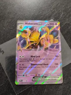 2023 Alakazam EX 050 Scarlet & Violet Promo Holo Pokemon TCG Card - Image 3